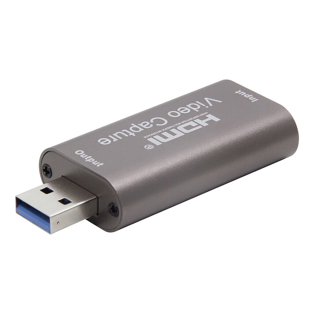 to USB 2.0 Video Capture Card Dongle HD Video Live Streaming/Game New