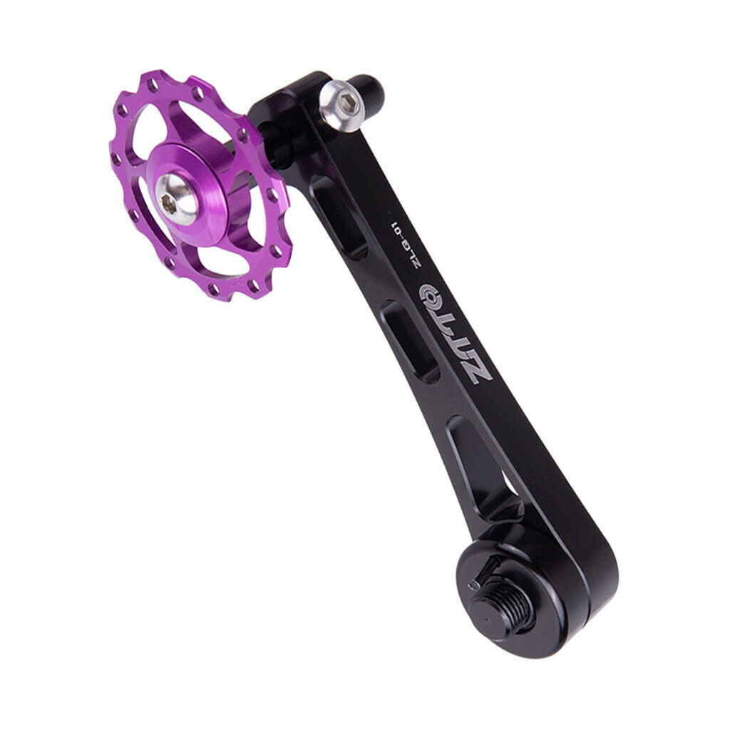 Bike Chain Tensioner Single Speed Chain Converter Fastener Convert Pulley