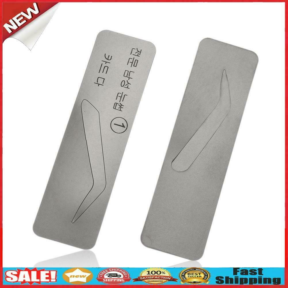 5pcs Reusable Eyebrow Stencil Set Eye Brow Mold DIY Styling Template Card @