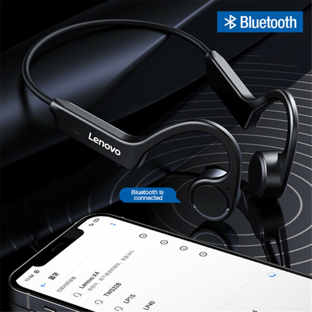 Bone Conduction Headphones Bluetooth 5.0 Wireless Earbuds Outdoor Sport Headset