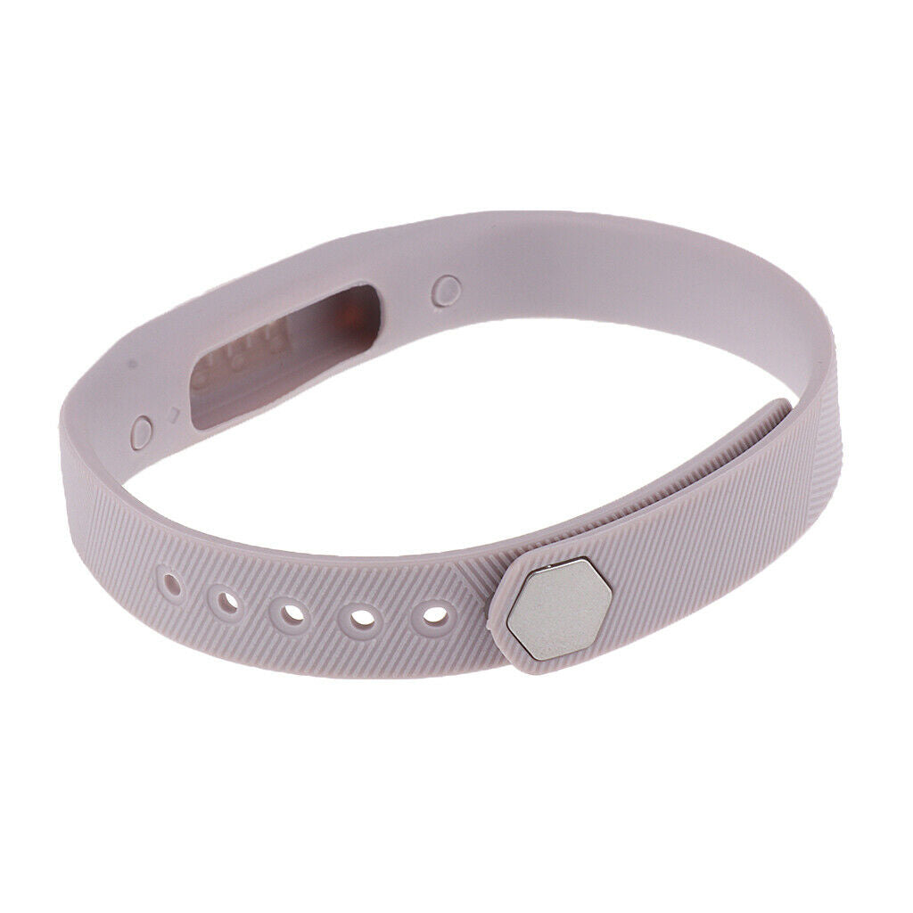 Silicone Wrist Strap Bracelet Band For  Flex 2 Activity Tracker Gray