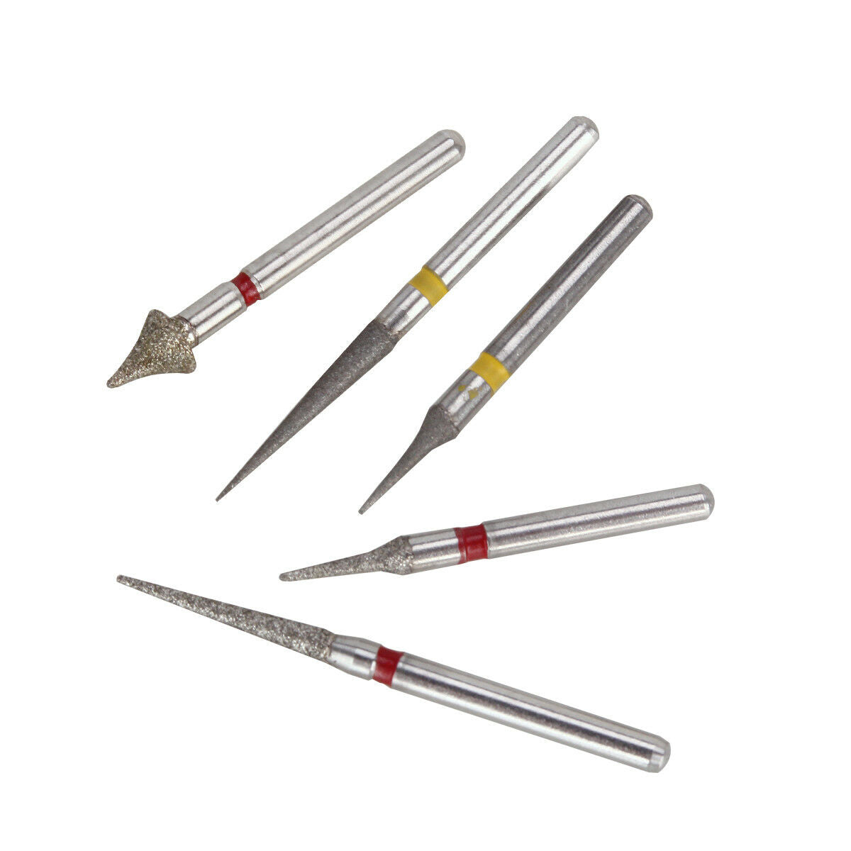 50X Dental High Speed Diamond Burs Orthodontic Interproximal Enamel Kit 5Pcs/Box