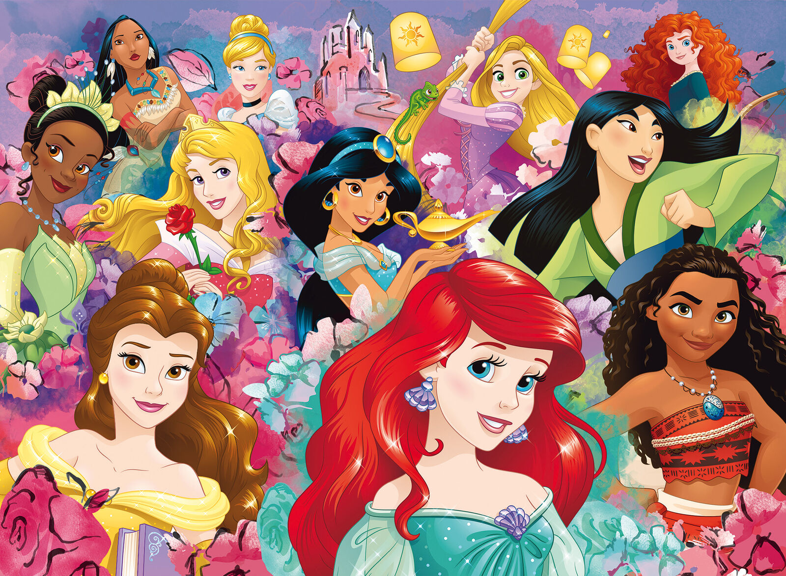 12873 Ravensburger Disney Princess XXL 150pc Children's Jigsaw Puzzle Age 7yrs+