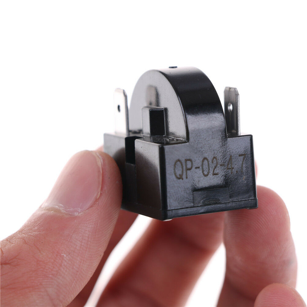 QP-02-4.7 Start Relay Refrigerator PTC for 4.7 Ohm 3 Pin Danby Compressor.l8