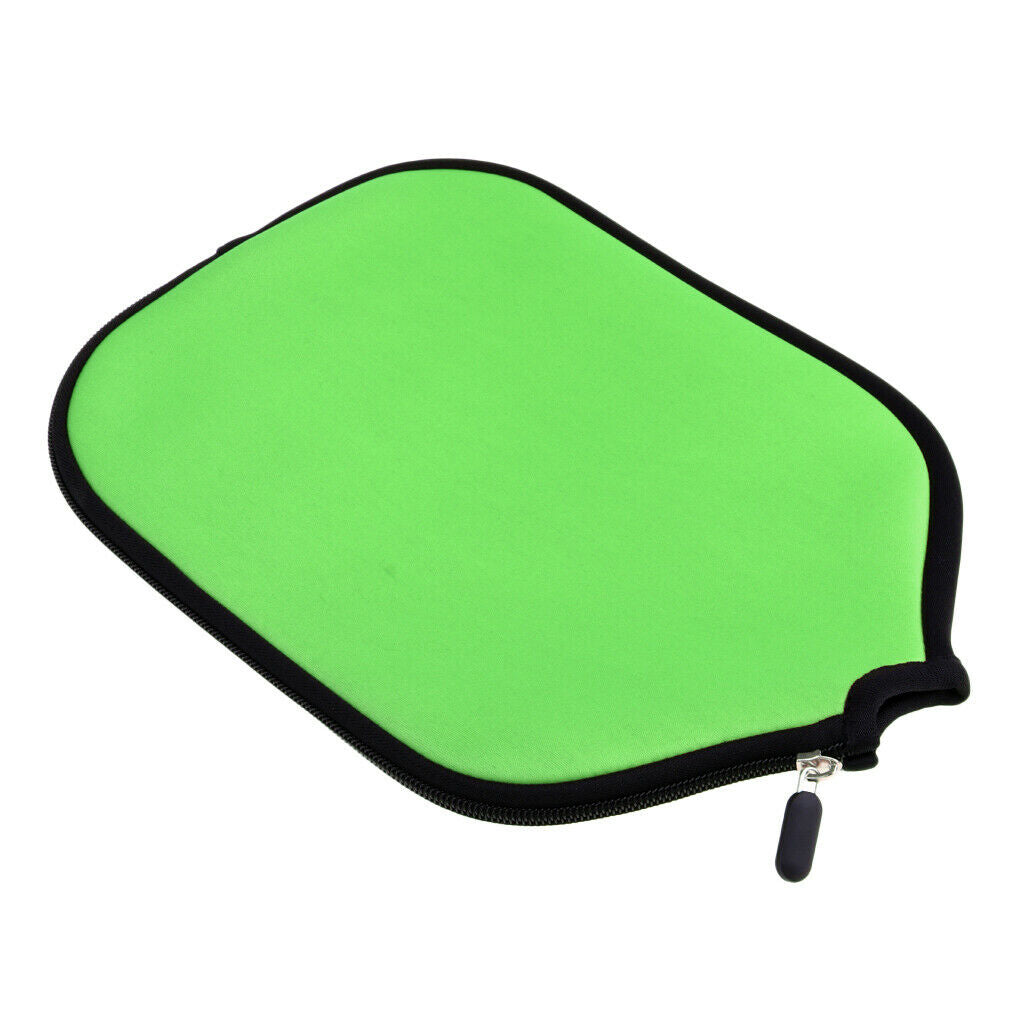 2X Premium Neoprene Pickleball Paddle Cover Zipper Sleeve Protective Case A20