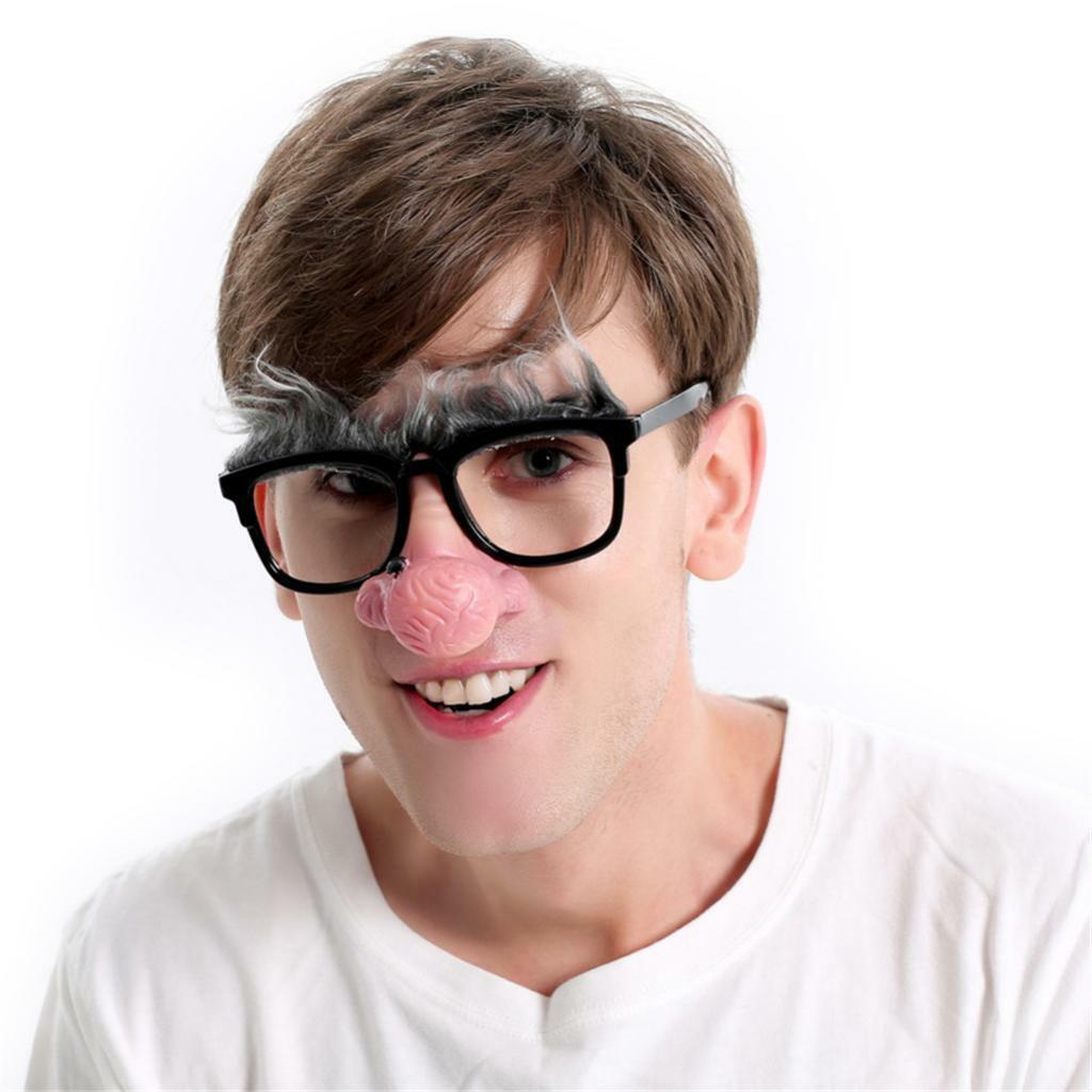 Novelty Big Nose Old Man Sunglasses Party Dress Up Photo Props Kids Adults