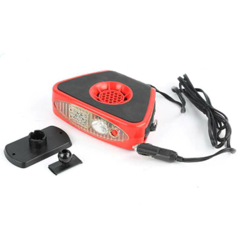 150W Car Heater Heated Windscreen Window Demister Defroster LED Flashlight Handy
