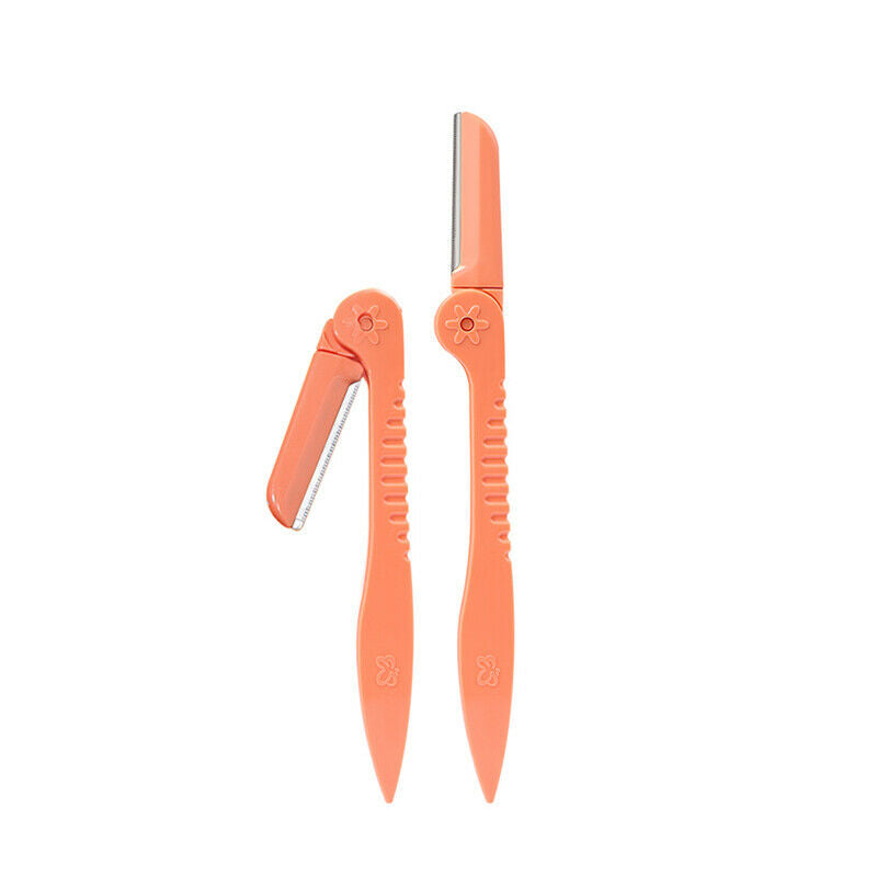 2pcs Eyebrow Shaver Trimmer Shaper Portable Facial Hair Remover Eyebrow R.l8