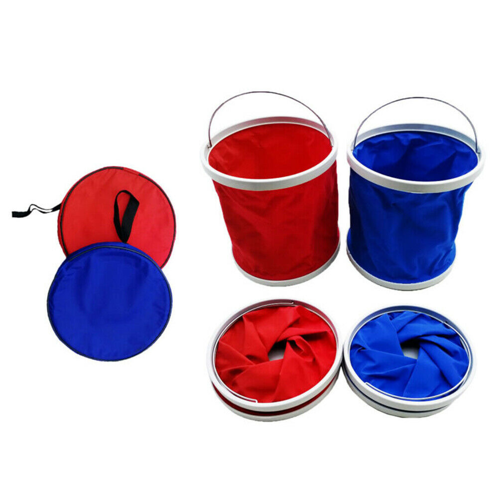 Collapsible Folding Water Garden Carrier Flexible Storage Bucket Camping Hiking