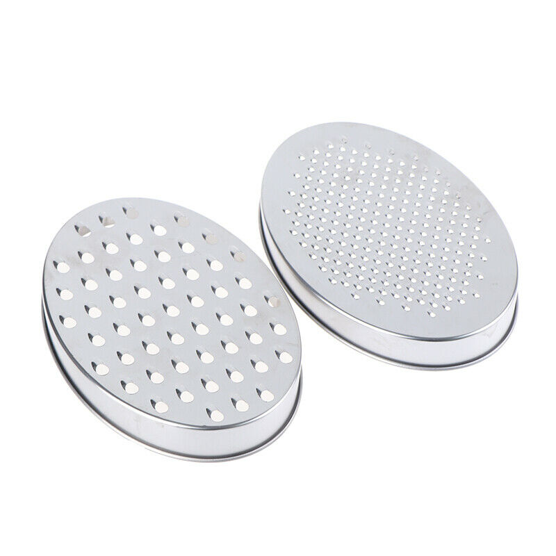 Black Slicer Cheese Grater Vegetables Stainless Steel Oval Box Container Gra SJ