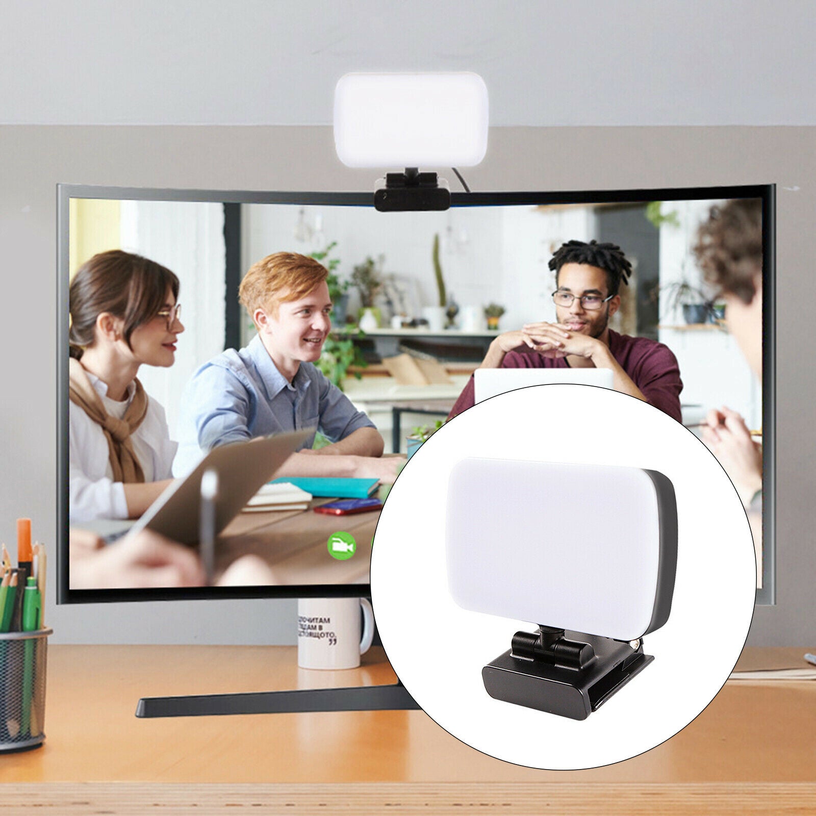 LED Video Light Pocket Photo Light for Video Recording   Bright Photo