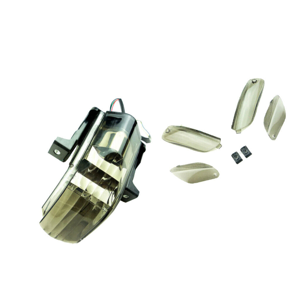 Motorcycle LED Tail Light Turn Signal for Aprilia RSVR Factory RSV1000 Clear