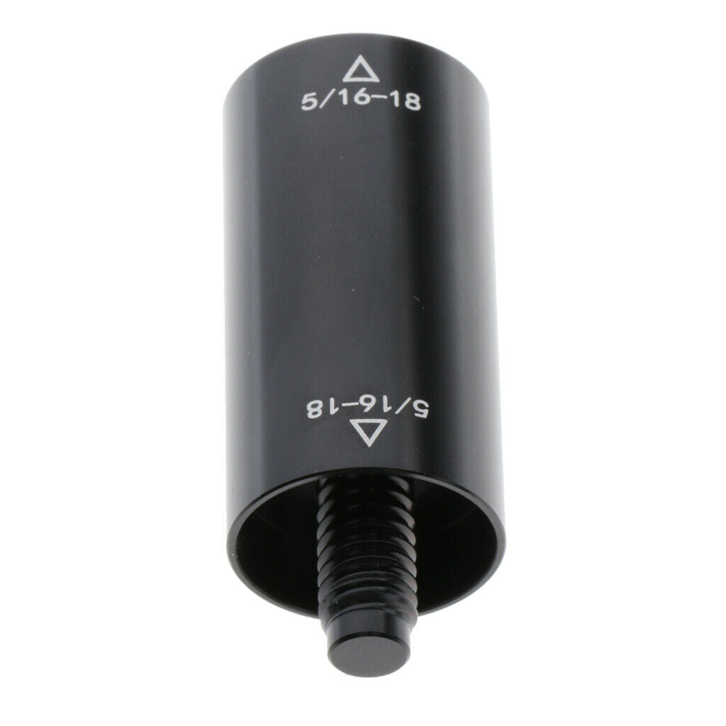 2Pcs Pool Cue Extension Snooker Premium Extender Screw-in Extend Joint