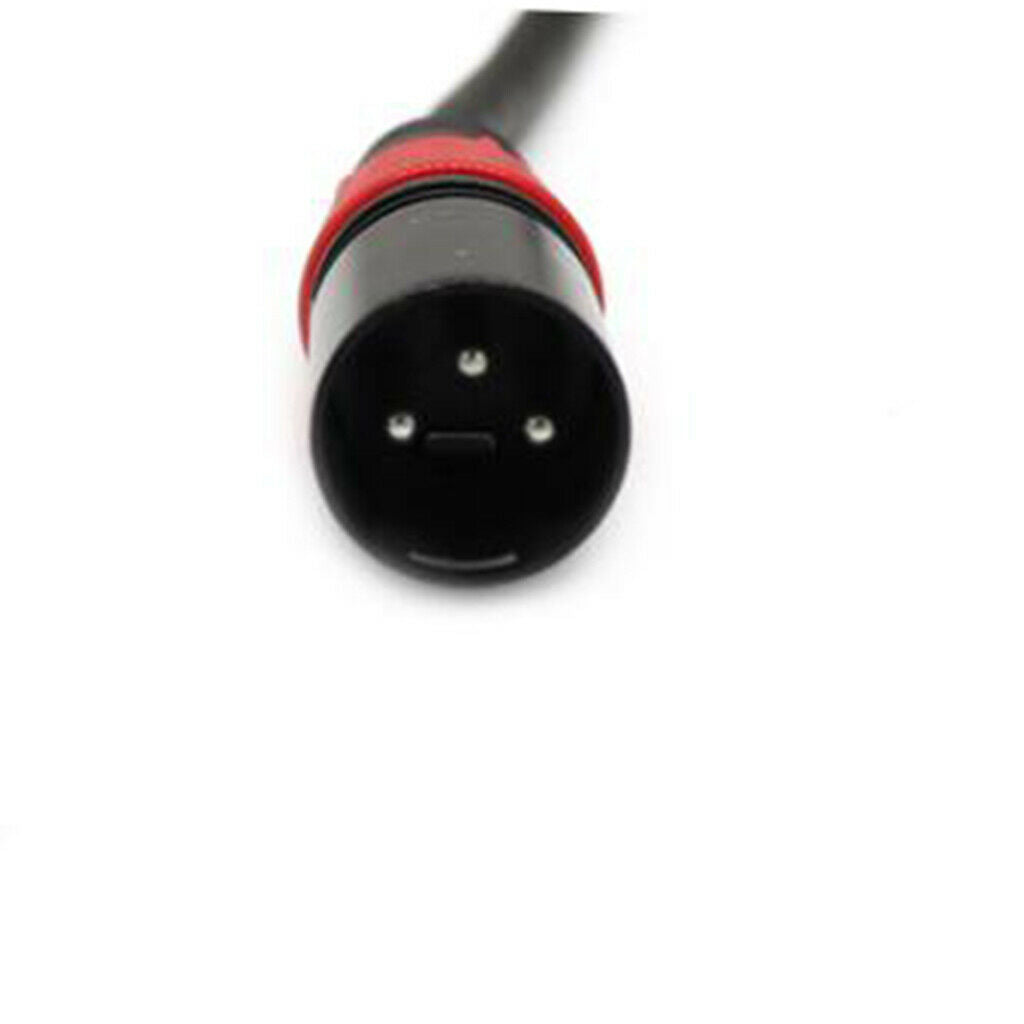 3.5mm (TRS) Mini-  Female Microphone Adapter to 3-pin XLR Male Connector for