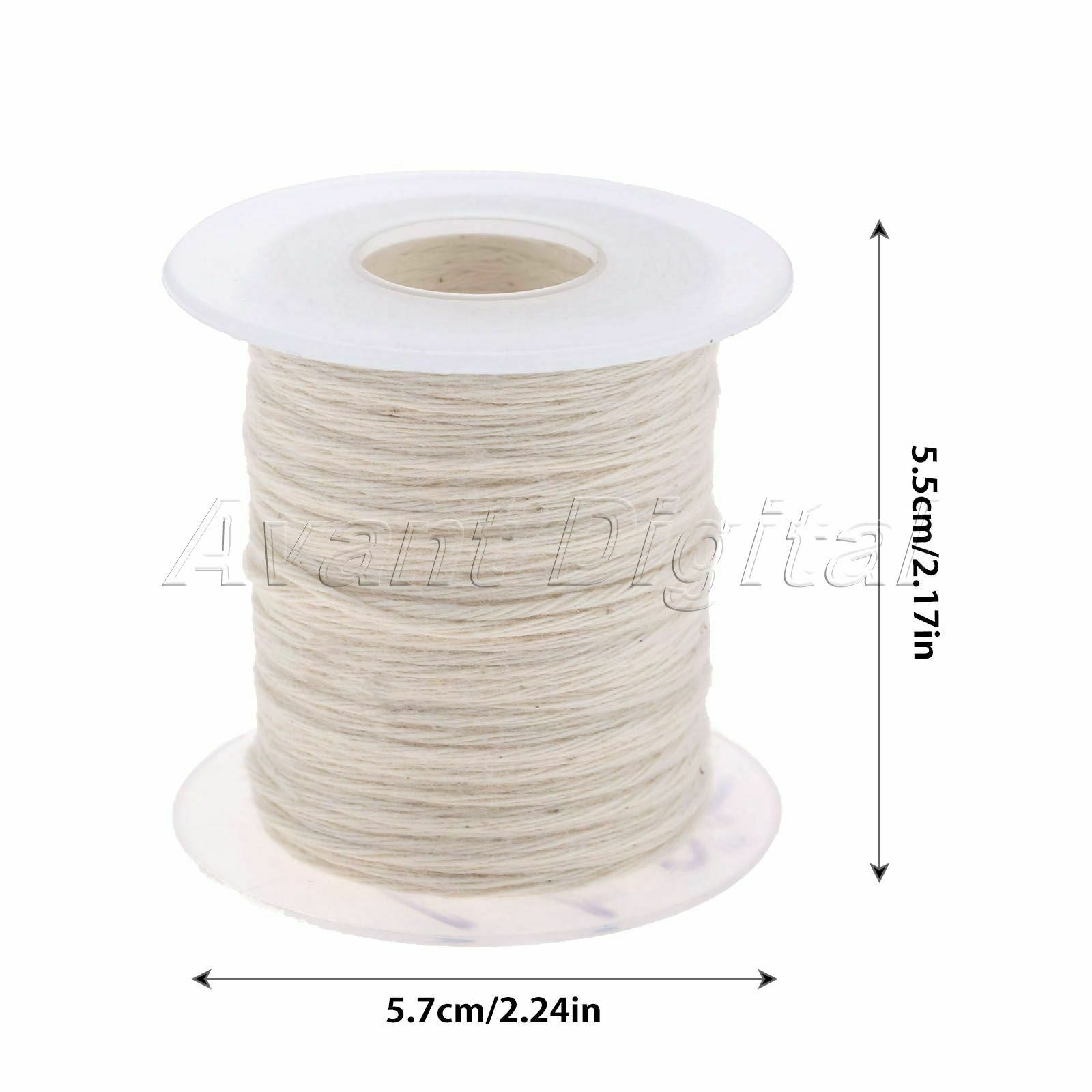 DIY Crafts Candle Making Supplies Wicks Core Unwaxed Cotton Wick 61*1mm 1Roll
