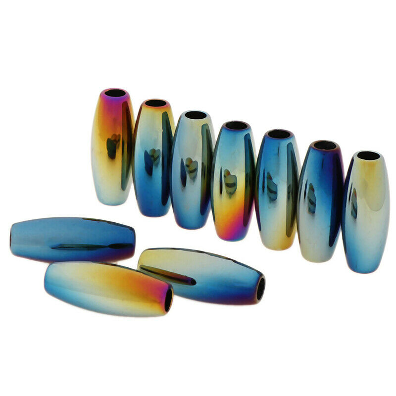 10Pcs/Set DIY Hair Braid Dreadlock Dread Beads Pins Rings Cuff Clips Jewelry  DD