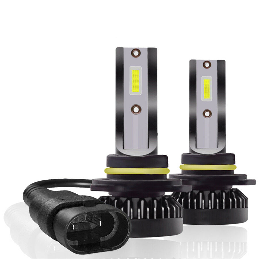 2PCS LED/Each Bulb 9005 LED Headlight Kit 72W Hi-Lo Beam Bulb 6000K Lamp
