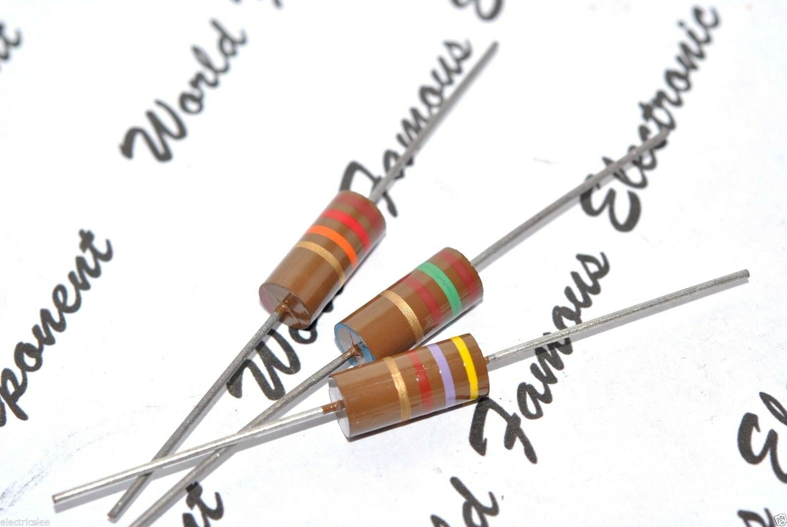 2pcs - Riken Ohm RM2 150R (150 ohm) 2W 5% Carbon Resistor