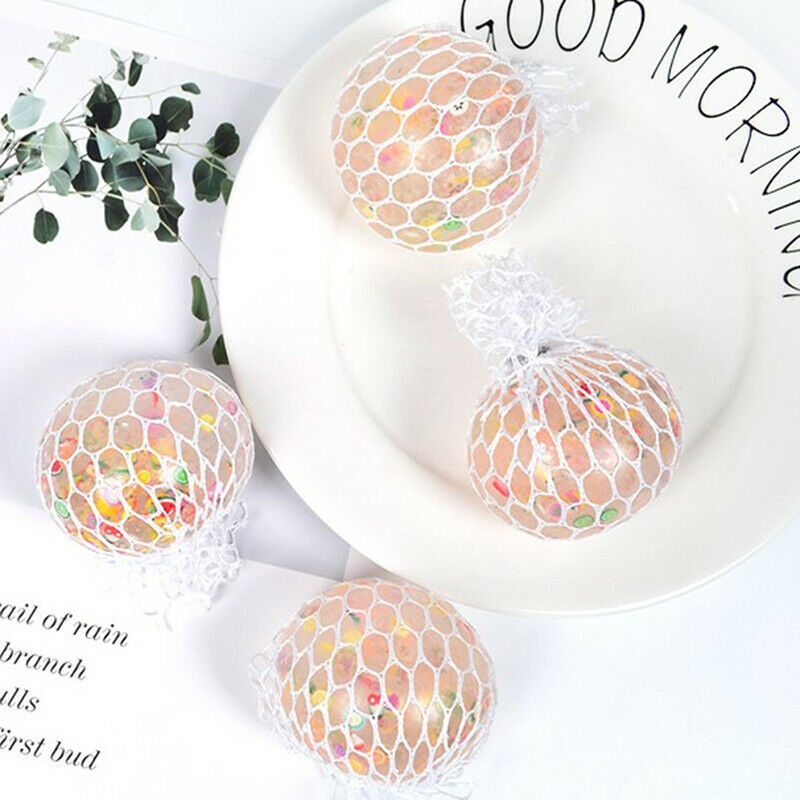 6cm Anti-Stress Ball Funny Fruit Slice Grape Squeeze Mood Autism Kids VenDEAU