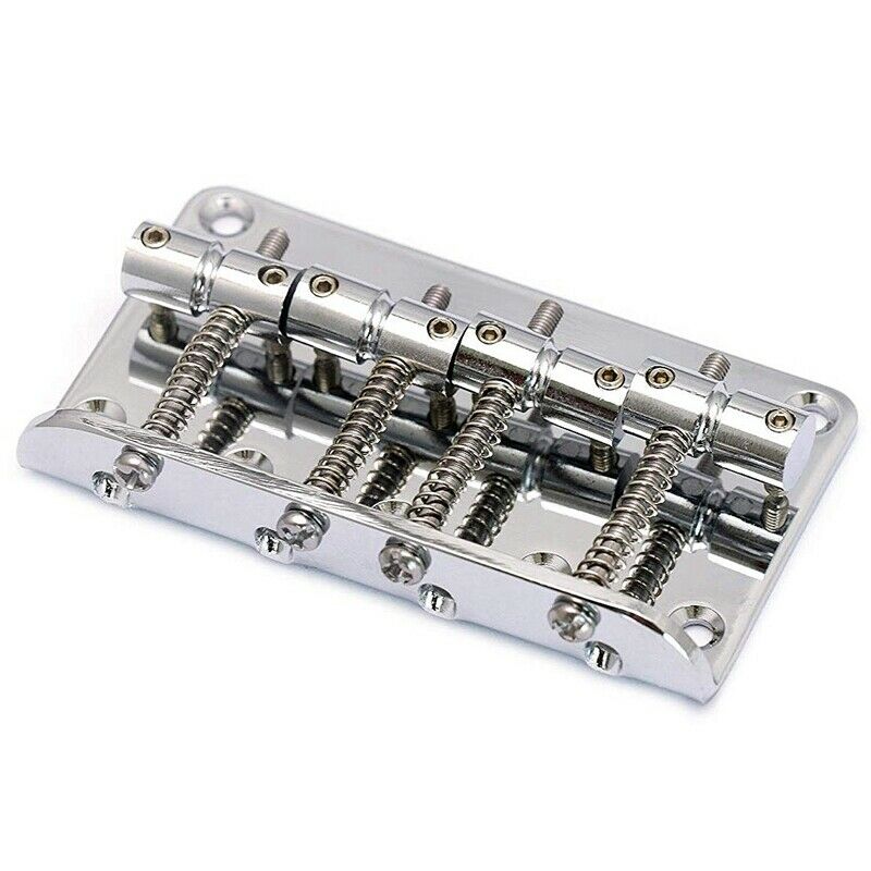5X(Hard Tail Fixed Bass Guitar Bridge Compatible with 4 String Jazz Bass o I5X3)
