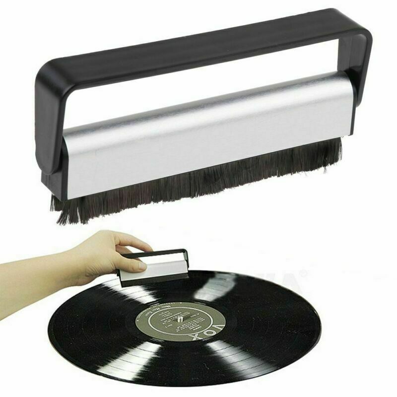 Vinyl Record Cleaning Kit Carbon Fiber Anti Static Brush Clean Cleaner Remover