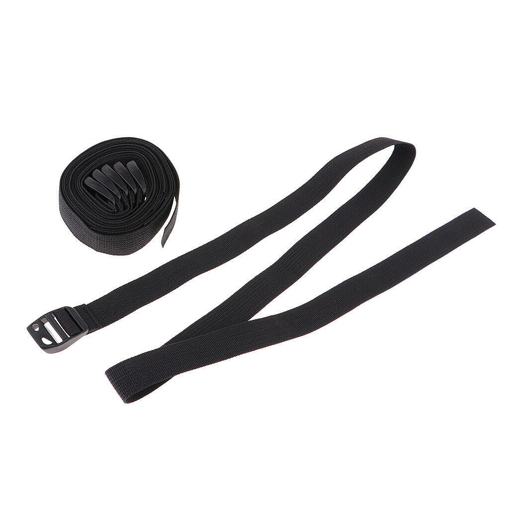 6pcs   Strapping   Cable   Ties   Camping   Travel   Bag   Band   with   Buckle