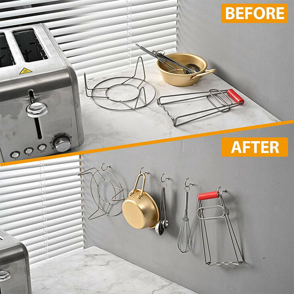 Cup Hook 150 Pcs Heavy Duty Plant Hooks for Hanging Lights Indoor & Outdoor