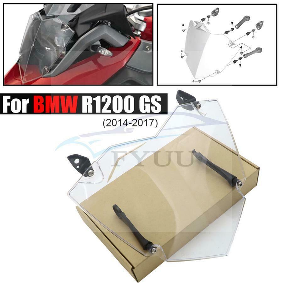 Headlight Guard Protector Cover Clear Lens For BMW R1200GS ADV R1250GS ADV 1pc