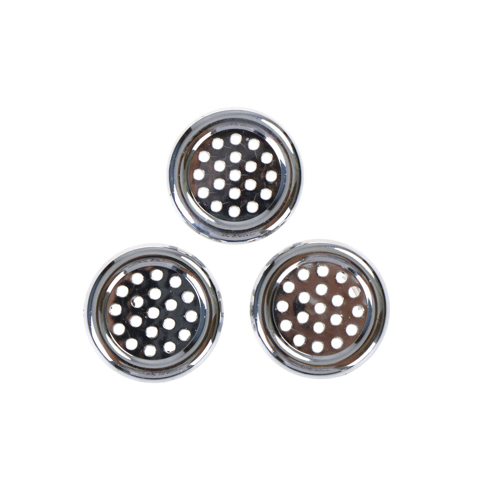 9x Round Ring Overflow Cover Plug Sink Filter Bathroom Basin Sink Drain BaY XC