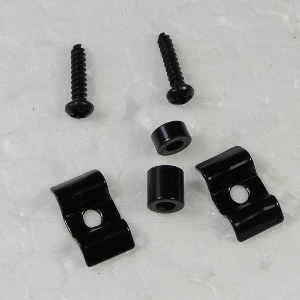 Pair String Trees For Fender Start OR Tele Chrome Guitar Parts black