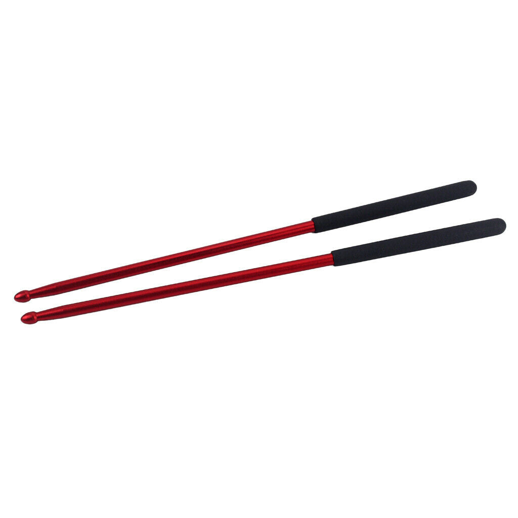 1 Pair 5A Aluminium Alloy Drum Sticks for Jazz And Dumb Drum Pad Practicing
