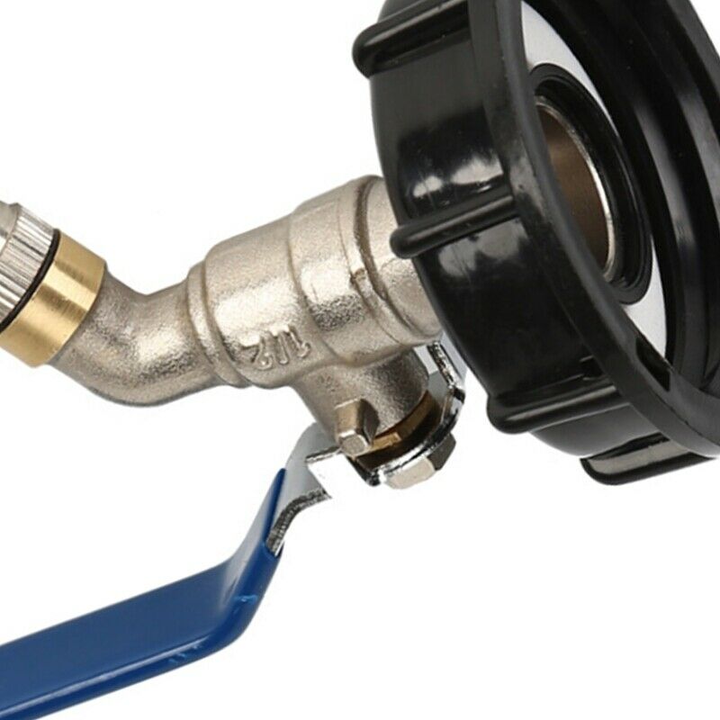 3/4 inch IBC Tank Adapter Ball Outlet Tap Food Grade Drain Adapter General TonF7