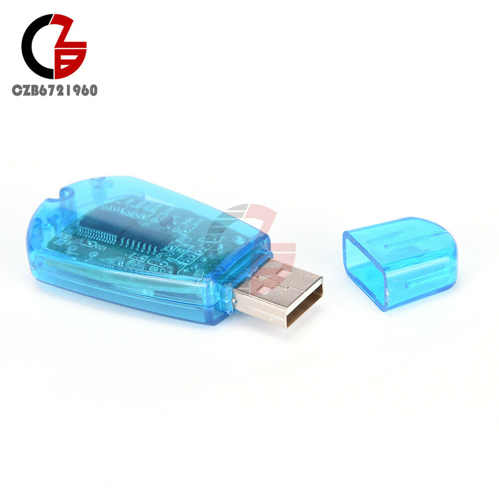 Blue USB Cellphone Standard SIM Card Reader Copy Clon Writer SMS Backup GSM/CDMA
