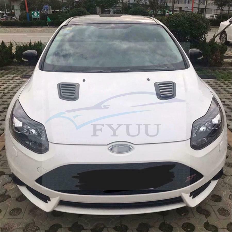 2pc Universal Car SUV Air Flow Intake Scoop Hood Bonnet Vent Front Engine Cover