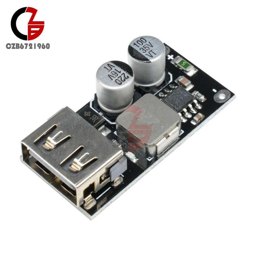 6-32V 12V 24V QC3.0 QC2.0 DC-DC Step Down Buck Converter Charging Circuit Module