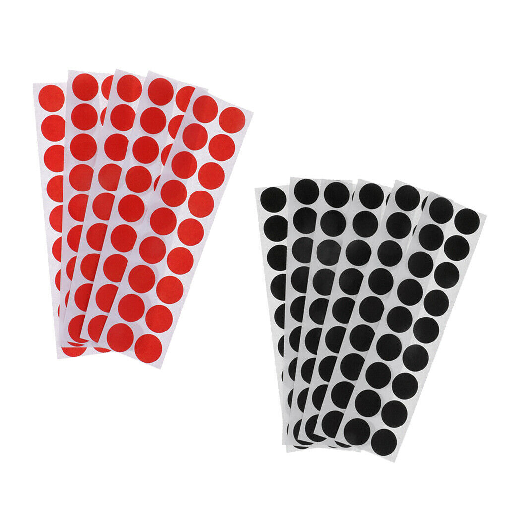 1800pcs Round Target Pasters Adhesive Targets Splatter Stickers for Shooting