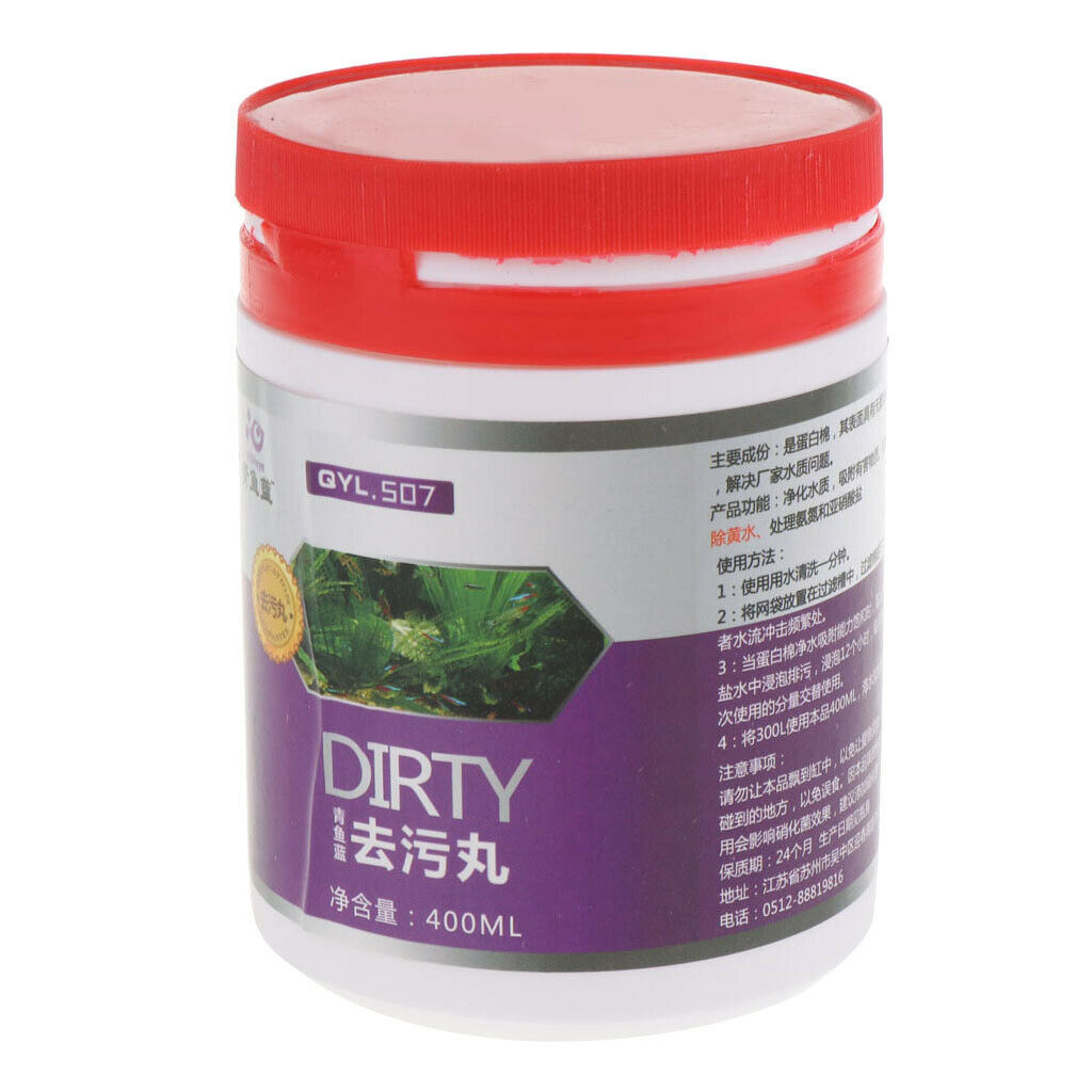 Aquarium Purification Water Decontamination Pills Water Odor Pills 400ml