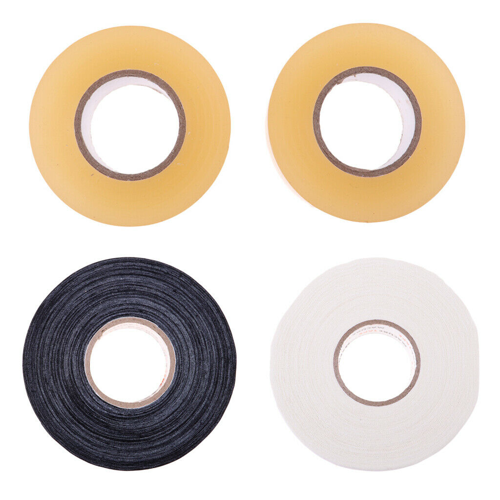 Waterproof & Adhesive 2 Rolls of Premium Cloth Hockey Sticks Tape Grip Protector