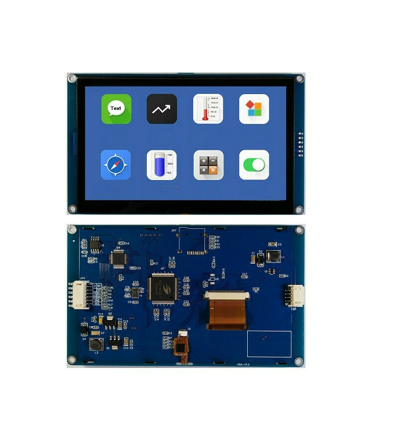 New 5 inch HMI I2C LCD Display Module Capacitive Touch Screen for Arduino