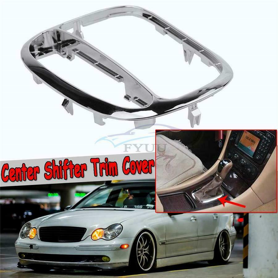 1PC Car Center Shifter Decorative Cover Bezel For Mercedes W203 W209 C CLK Class