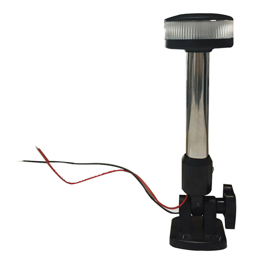 Ajustable Yacht Boat Marine LED Anchor Stern Light DC12V Pole Light Fold Down 8
