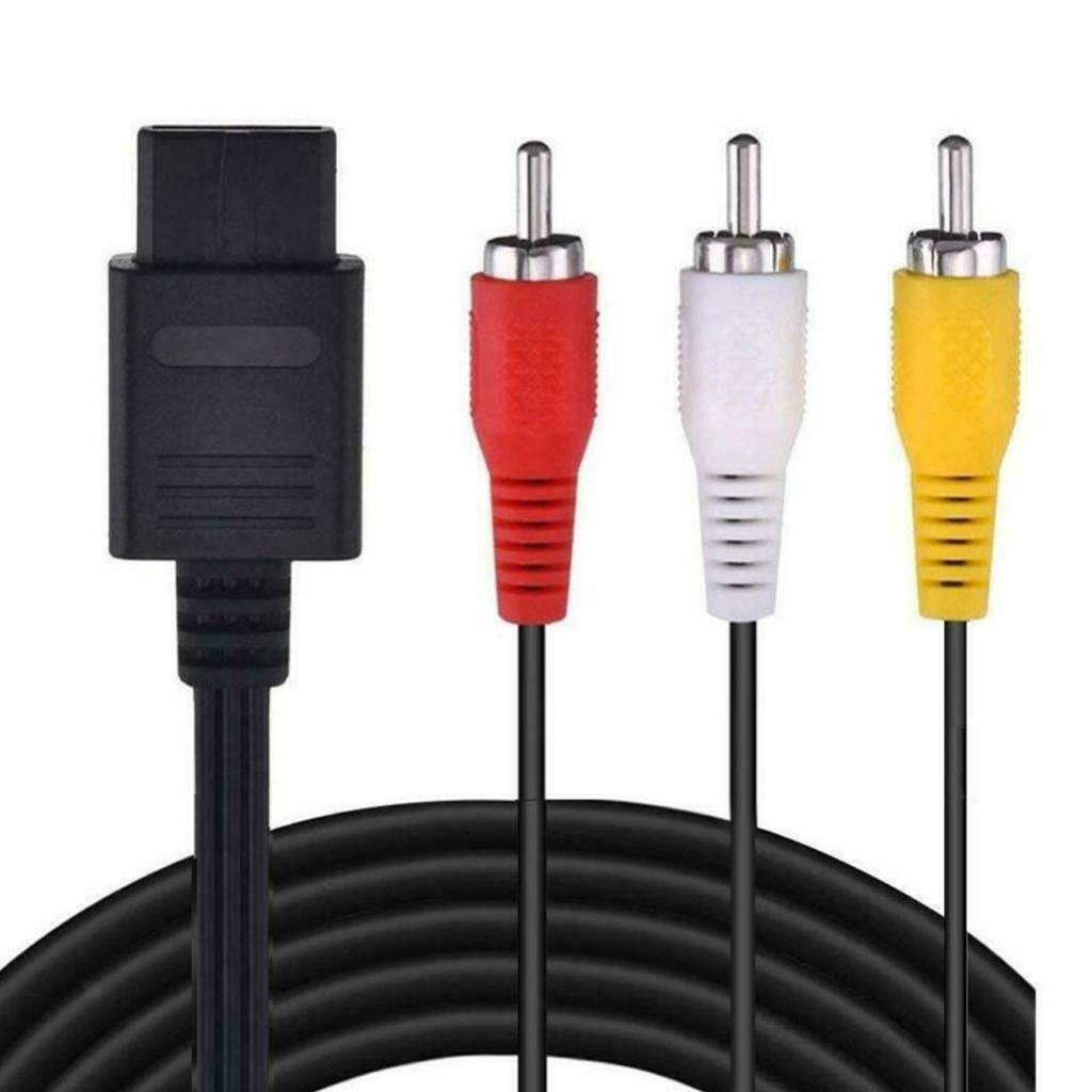 To AV 1080P CVBS 3RCA Composite Video Audio Adapter Converter Cable
