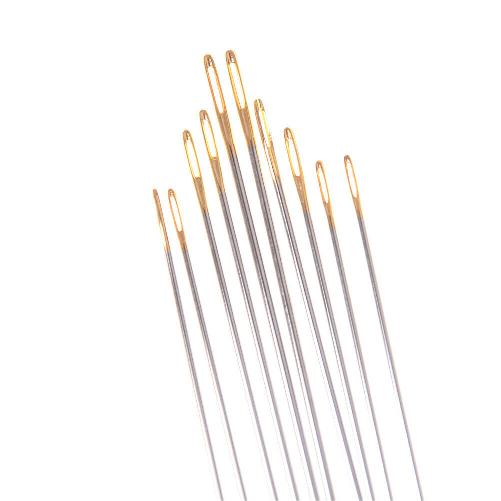 20pcs Leather Canvas Sewing Stitching Needles Leathercraft Handmade Tool.l8