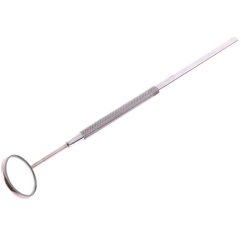 Stainless Steel Makeup Mirror Checking Eyelash Extension Dental Oral Mirr.l8