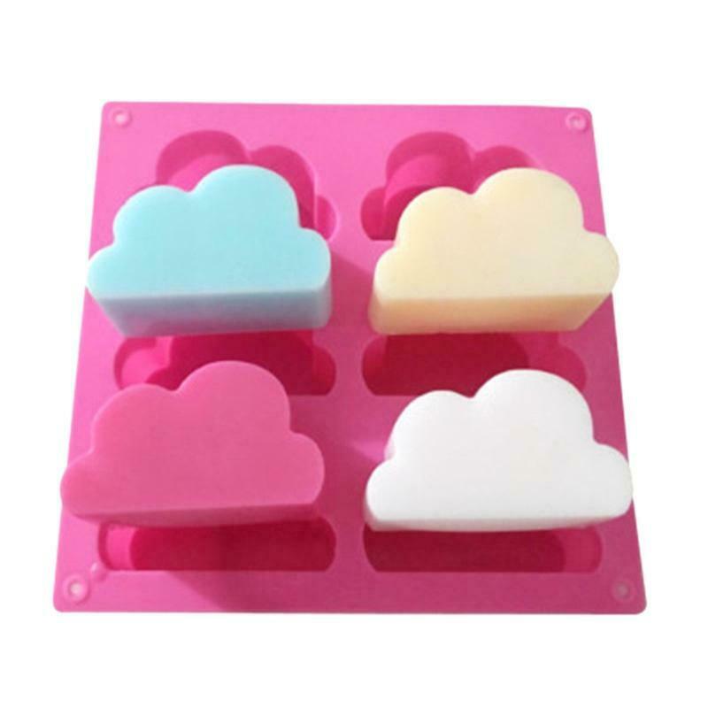 Cloud Shape Silicone Baking Mousse Mold Cake Form Soap Moulds Gifts for Children
