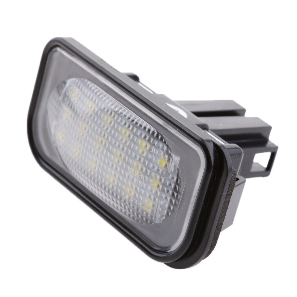 1 Pair 18LED License Number Plate Lights for  W203 4D Sedan