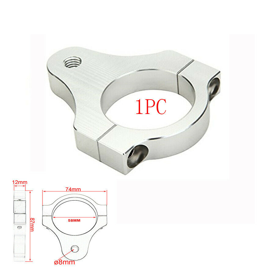 58mm * 12mm Precision CNC Motorcycle Titanium 1pc For Steering Shock Absorber
