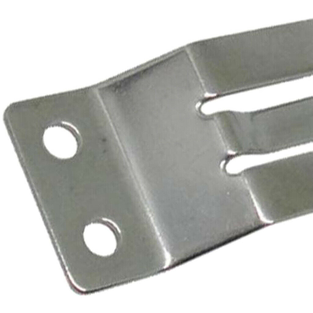 2pcs 304 Stainless Steel Microphone Clip