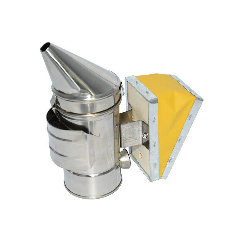Beekeeping Tool Mini Stainless Steel Leather Smoke Sprayer Pointed Smoke Sprayer