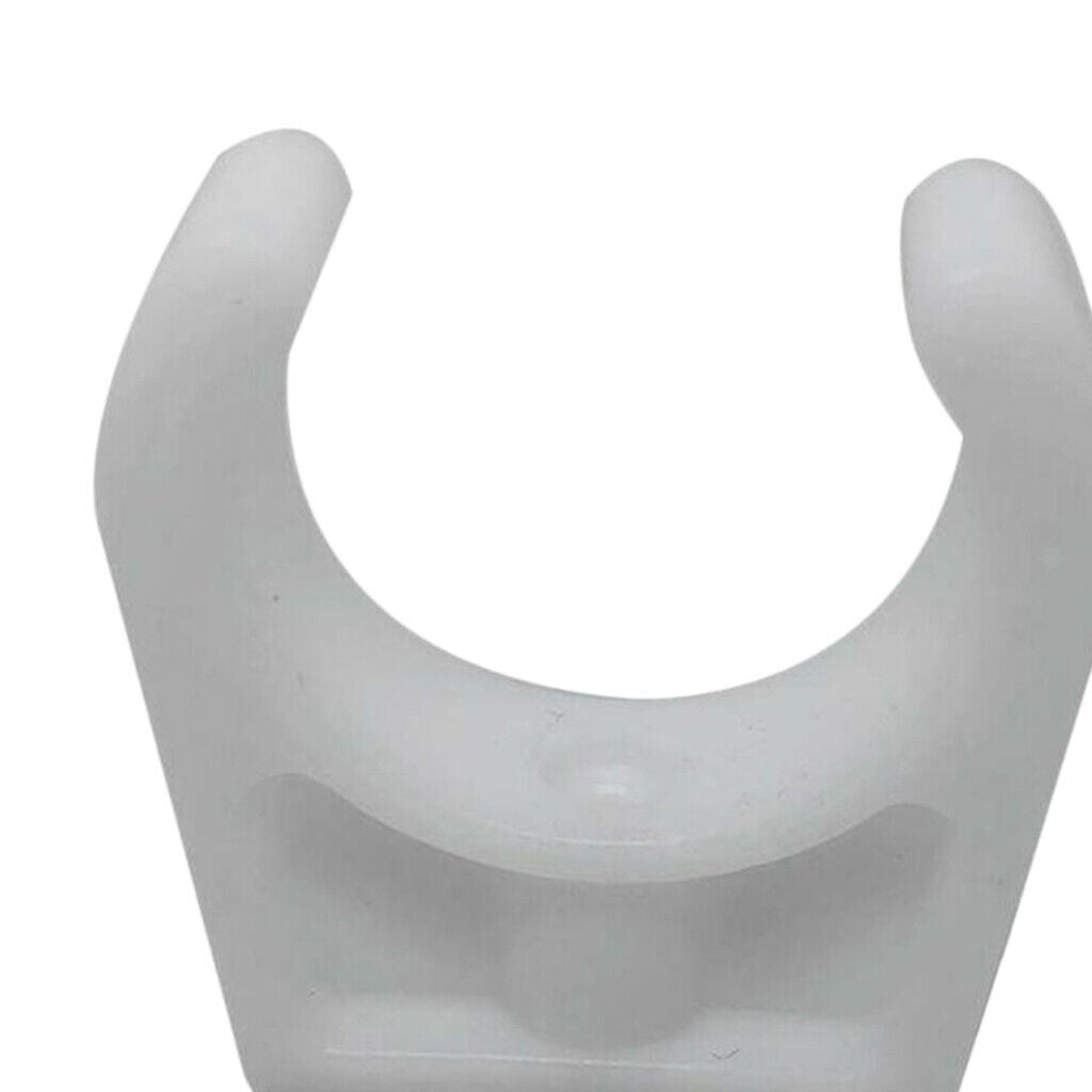White Boat Storage Clip for Ladder Paddle Pole Light Hook Clip